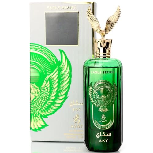 Eau de Parfum Eagle Series 100 ml EDP Oriental Arab – für Damen und Herren – Duft Arabian, hergestellt in Dubai, inspiriert vom Adler Der König der Vögel (Sky) von AYAT PERFUMES