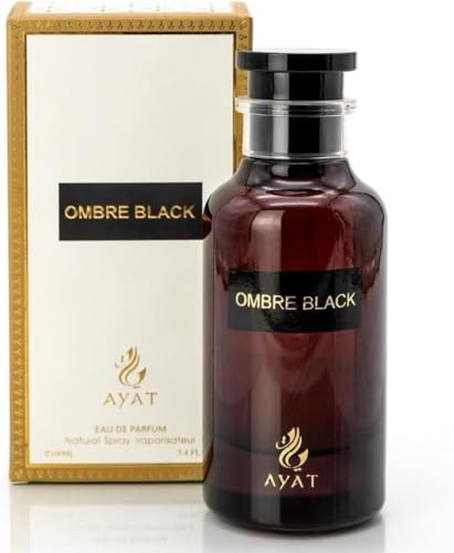 Eau de Parfum Ombre 100 ml AYAT PERFUMES Arabian Duft von Dubai für Männer und Frauen, Hinweise: Oud Weihrauch und Himbeere von AYAT PERFUMES