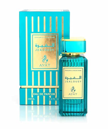 Feelings Eau de Parfum Ayat Perfumes, 100 ml, hergestellt in Dubai, mit Noten von Rose, Vanille, Oud Moschus und Holzig, orientalisch, perfekt für Damen und Herren (Jalousy) von BUSINESS SQUARE BS