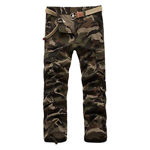 AYG Cargo Hose Herren US BDU Rangerhose Militär Tarnhose Arbeitshose Männer Camoflage Vintage Cargohose von AYG