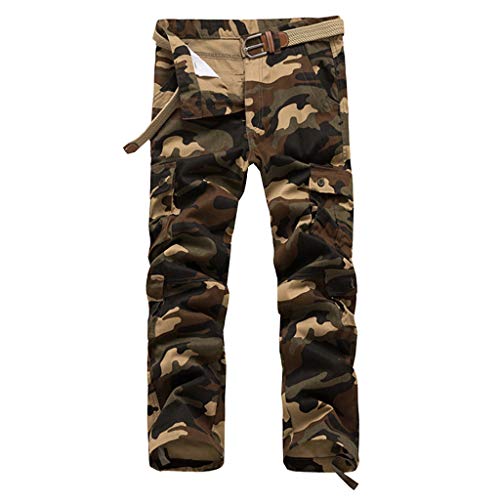 AYG Cargo Hose Herren US BDU Rangerhose Militär Tarnhose Arbeitshose Männer Camoflage Vintage Cargohose von AYG