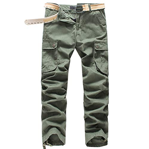 AYG Cargo Hose Männer Vintage Militärhose Herren Camoflage Cargohose von AYG