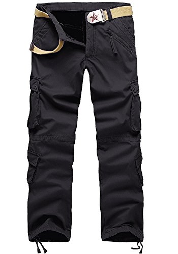 AYG Herren Cargo Hose Gr. 36W x Regulär, Black#022 von AYG