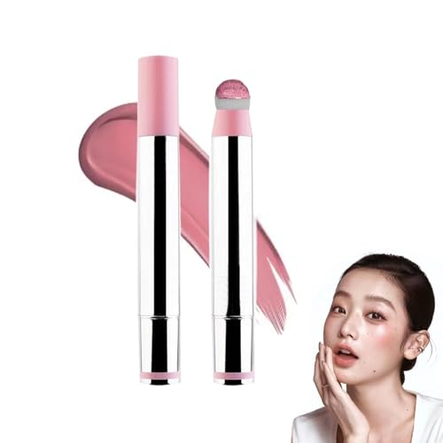 Langanhaltendes Gesichtsrouge, flüssiges Rouge, Konturen-Highlighter, koreanisches Make-up für Frauen, für atemberaubendes Make-up, leicht zu verblenden, wasserfest und langanhaltend von AYIKCC