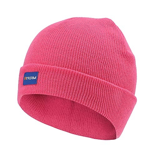 9 Farben strickmütze Herren Arbeit Strick Beanie mütze Rosa von AYKRM