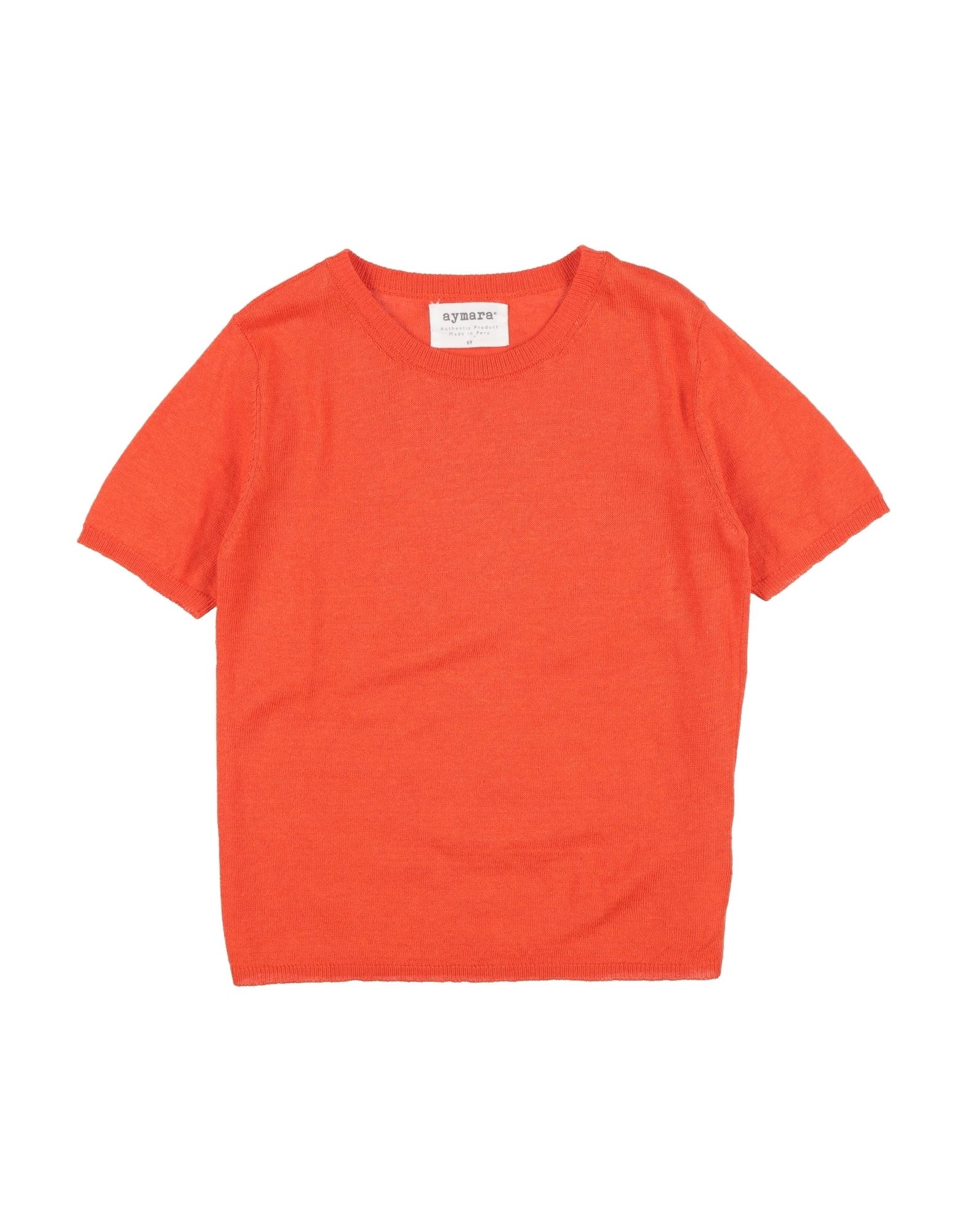 AYMARA Pullover Kinder Orange von AYMARA