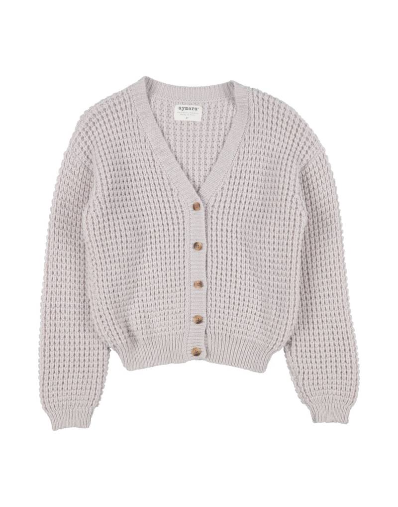 AYMARA Strickjacke Kinder Beige von AYMARA