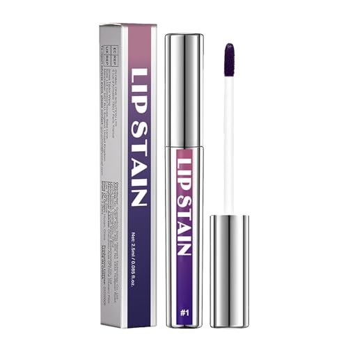 Peel Off Lippenstift Peel Off Lip Stain Lippenkonturenstift Makeup Wasserfestes Non stick Cup Liquid Lippenstift (01) von AYOrpeg