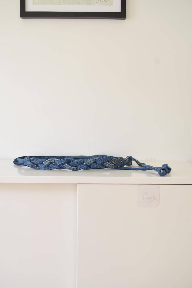 Jeansgürtel Geflochtener, Langer Jeansgürtel Mit Knoten von AYPEworks