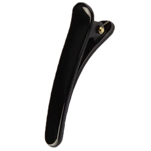 1Pc Frauen Mädchen Schwarz Kunststoff Einzelne Zinke Haar Clip Professionelle Friseur S von AYPOHU