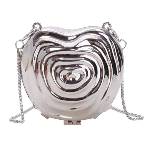 Einzigartige Acryl Umhängetasche Mit Herzmuster Für Damen Modische Umhängetasche Abendhandtasche Für Partys Und Shopping Einzigartige Acryl Umhängetasche Mit Herzmuster Für Damen Modische Umhängetasche Abendhandtasche Für Partys Und Shopping von AYPOHU