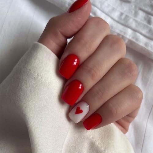 Modische Herz Designs Zum Aufdrücken Von Nägeln Zum Aufkleben Von Nägeln Dekoration Für Frauen Valentinstag Und Alltägliche Stilvolle Stile von AYPOHU
