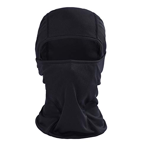 AYPOW Balaclava Gesichtsmaske, weiche atmungsaktive Mehrzweck Winddicht Motorrad Radfahren Balaclava Taktische Kapuze elastische Ski Maske Balaclava Hut Headwear Helm Liner - Universalgröße von AYPOW