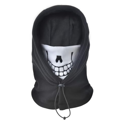 AYPOW Kinder Winter Thermo Fleece Sturmhaube 4-12 Jahre, Multifunktionale Winddichte Verstellbare Gesichtsmaske Skimaske, Warm Mütze Sturmmaske Halswärmer Schal Jungen Mädchen Outdoor-Aktivitäten von AYPOW