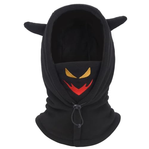 AYPOW Kinder Winter Thermo Fleece Sturmhaube 4-12 Jahre, Multifunktionale Winddichte Verstellbare Gesichtsmaske Skimaske, Warm Mütze Sturmmaske Halswärmer Schal Jungen Mädchen Outdoor-Aktivitäten von AYPOW