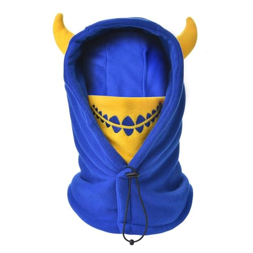 AYPOW Kinder Winter Thermo Fleece Sturmhaube 4-12 Jahre, Multifunktionale Winddichte Verstellbare Gesichtsmaske Skimaske, Warm Mütze Sturmmaske Halswärmer Schal Jungen Mädchen Outdoor-Aktivitäten von AYPOW