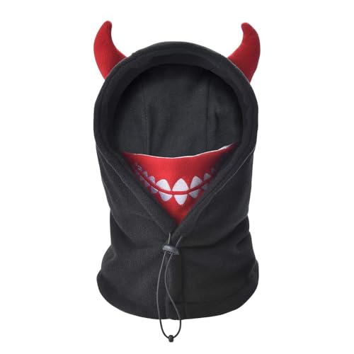 AYPOW Kinder Winter Thermo Fleece Sturmhaube 4-12 Jahre, Multifunktionale Winddichte Verstellbare Gesichtsmaske Skimaske, Warm Mütze Sturmmaske Halswärmer Schal Jungen Mädchen Outdoor-Aktivitäten von AYPOW