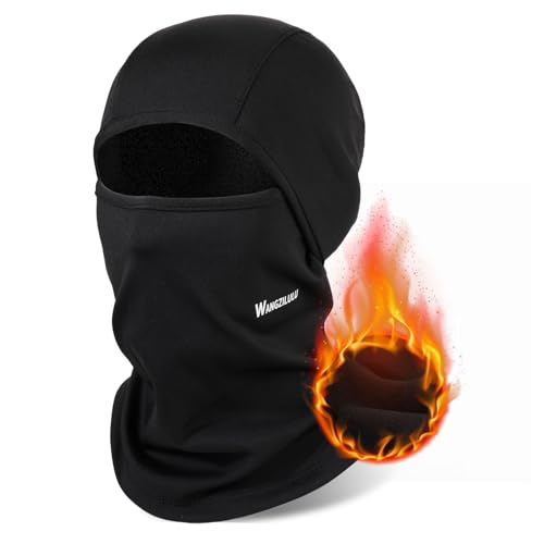 AYPOW Sturmhaube Winter Warm Balaclava Skimaske Herren Damen mit Fleece Gefüttert, Winddicht Sturmmaske für Fahrrad Motorrad, Atmungsaktiv Gesichtshaube Snowboarden Outdoorsports von AYPOW