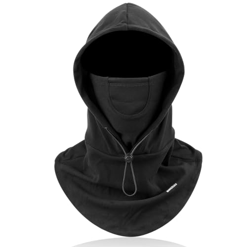 AYPOW Sturmhaube Winter für Herren Damen, Winddicht Thermo Balacava Skimaske, Multifunktional Warme Fleece Atmungsaktive Weich Gesichtsschutz Sturmmaske Unisex, Gesichtshaube Ski Fahrrad Motorrad von AYPOW
