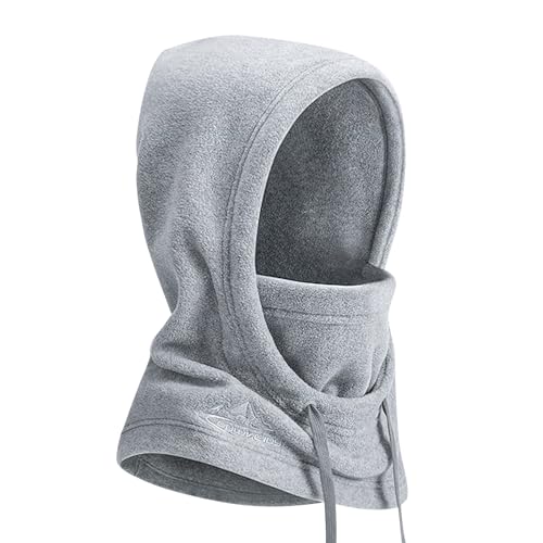AYPOW Sturmhauben Winter, Thermo Winddichte Fleece Balaclava Gesichtsmaske, Warme Skimaske Weicht Verstellbare Kapuze Hut Sturmhaube Motorrad Fahrrad für Herren Damen Outdoor Wintersport von AYPOW