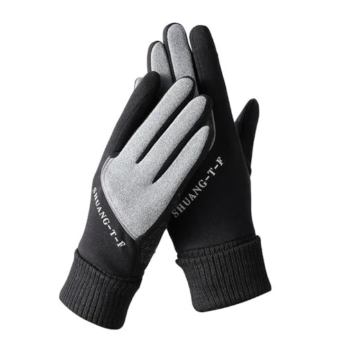 AYPOW Winter Thermo Sport Handschuhe Damen, Darlon Ultra Warm Winddichte Anti-Rutsch Touchscreen Handschuhe mit Fleece Futter, Outdoor Sportarten Tägliches Laufen Radfahren Wandern Fahren Handschuhe von AYPOW
