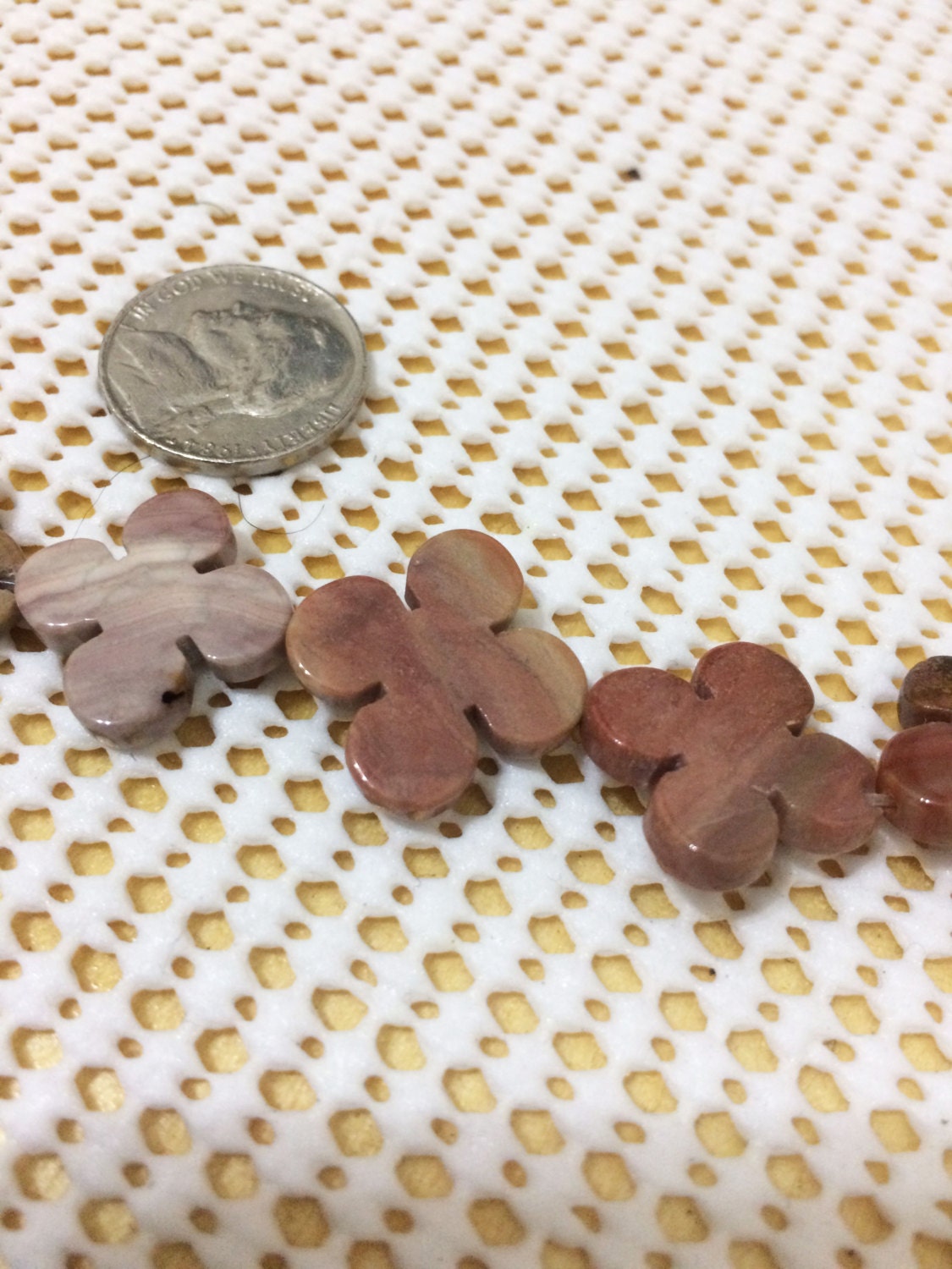 Blumen Jaspis Strang, 20-21 Mm, Aaa Qualität von AYSJewels