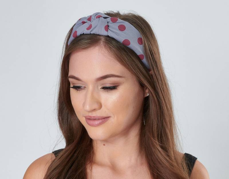 Polka Dot Stirnband Twisted Knot Large Spot Haarband Kaufen 1 Erhalten Fre von AYStudioUK