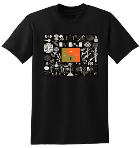 Bon IVER T Shirt 22 a Million Vinyl cd Cover Black XXL von AYTAPUGE