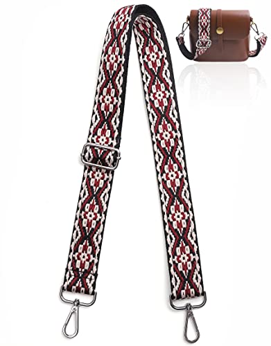 Taschengurt Bunter Schultergurt Tragegurt Breite 3.8cm Längenverstellbarer 75-135 cm für Schultertasche Tragetaschen von AYUEBO