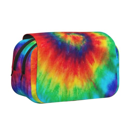 AYYQWE Batik-Hippie-Druck, leicht, stilvolle Schreibwaren, Reisen, Büro, großes Fassungsvermögen, Make-up-Kulturartikel von AYYQWE