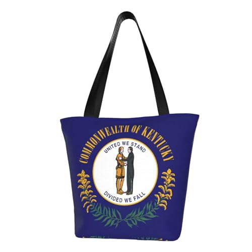 AYYQWE Kentucky State Flag Print Sommer Schultertasche Strand Crossbody Handtasche Reise Einkaufen Fitnessstudio Wandern Party Events AYYQWE Kentucky State Flag Print Sommer Schultertasche Strand Crossbody Handtasche Reise Einkaufen Fitnessstudio Wandern Party Events von AYYQWE