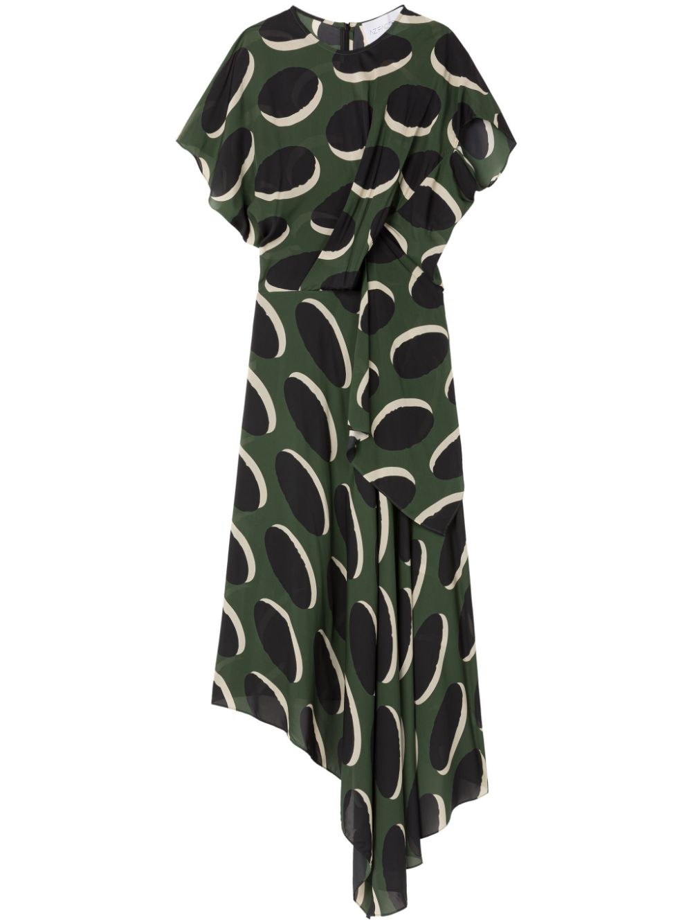 AZ FACTORY Kleid mit grafischem Print - Grün von AZ FACTORY