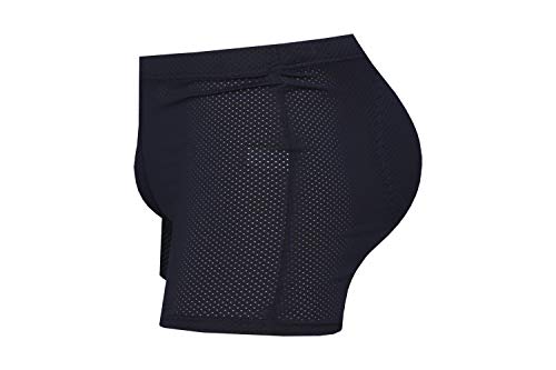 AZAZA Coolton Gesteppte Gepolsterte Slip Für Männer, Hip-up Unterwäsche XL (32~34 Zoll) Marineblau von AZAZA