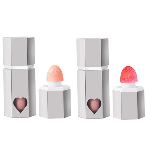 2pcs Flüssigkeit Errötungen tragbares Flüssigkeit Erröten für Wangen mit Bürstenkopf für Mädchen Frauen Make -up erröten von AZIDWERYQ