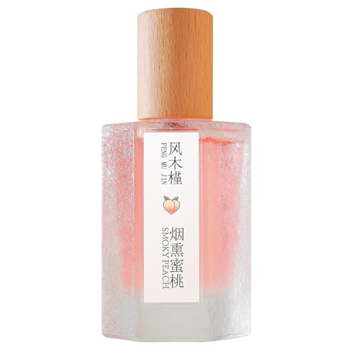 Pfirsich -Parfüm 50ml rauchiger Pfirsich -Parfüm für Frauen langlebig erfrischend Fruchtduft für Frauen Parfums für von AZIDWERYQ
