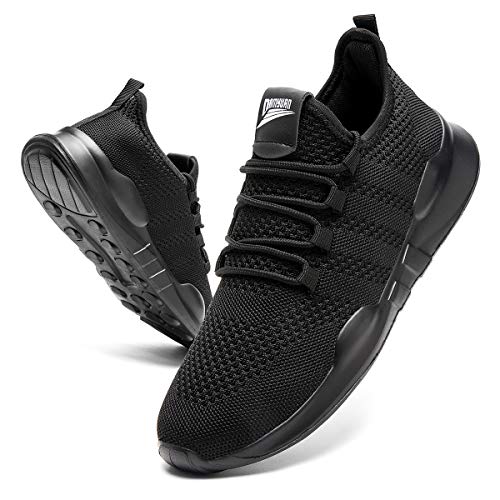 AZSDXS Sneaker Sportschuhe FüR Herren Turnschuhe Herren Schuhe Herren Sneaker Herren Schwarz 41 von AZSDXS