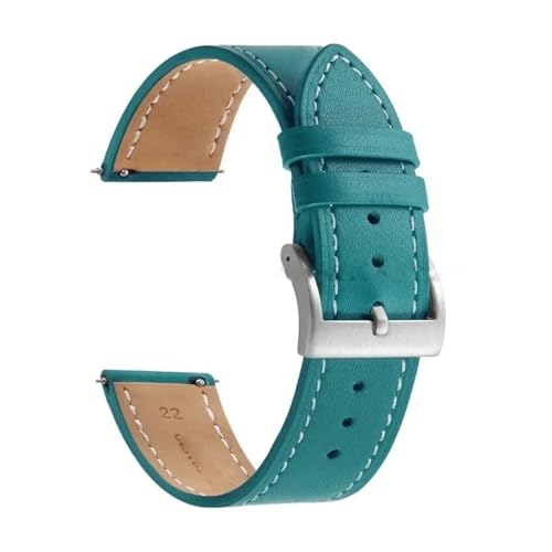 AZSHIW Armband 18 mm 20 mm 22 mm 24 mm Band kompatibel mit Huawei Watch GT5/GT4/GT3 Herren Damen Ersatz-Uhrenarmbänder(Blue,18MM_ROSE GOLD BUCKLE) von AZSHIW