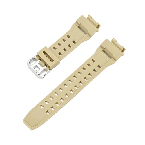 AZSHIW Kompatibel mit Casio Rangeman G-SHOCK G9200 G9100 GW9200 GW9101 GW9102 GW9110 GW9125 Uhrenarmband-Zubehörarmband mit Werkzeug(Beige) von AZSHIW