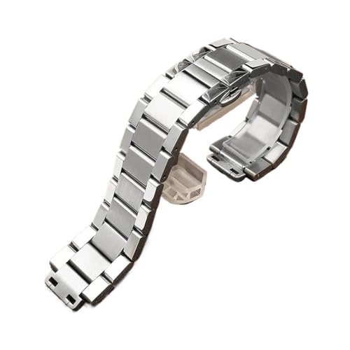 AZSHIW Kompatibel mit Hublot Yubo Uhrenarmband Big Bang Classic Fusion Herren Damen Armband aus massivem Edelstahl 27 * 19mm(Steel) von AZSHIW