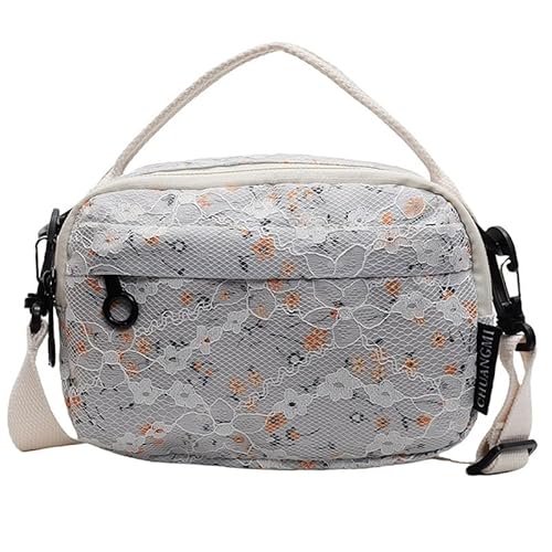 AZURAOKEY Crossbody Bag Designer Schulterbetrieb kleine Handtasche for Frauenreisen (grau) von AZURAOKEY