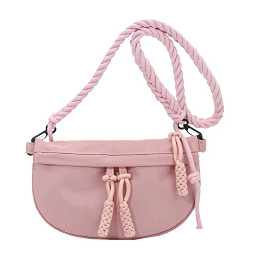 AZURAOKEY Frauen Umhängetasche Mode Leinwand Messenger Bags Einfache Casual Große Kapazität Taille Pack Gürtel Tasche von AZURAOKEY