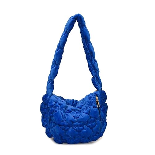 AZURAOKEY Wolkenpuffpufbertasche for Frauen - gesteppte Bubble -Beutel mit Reißverschluss, modischer Falten -Hobo -Handtasche von AZURAOKEY