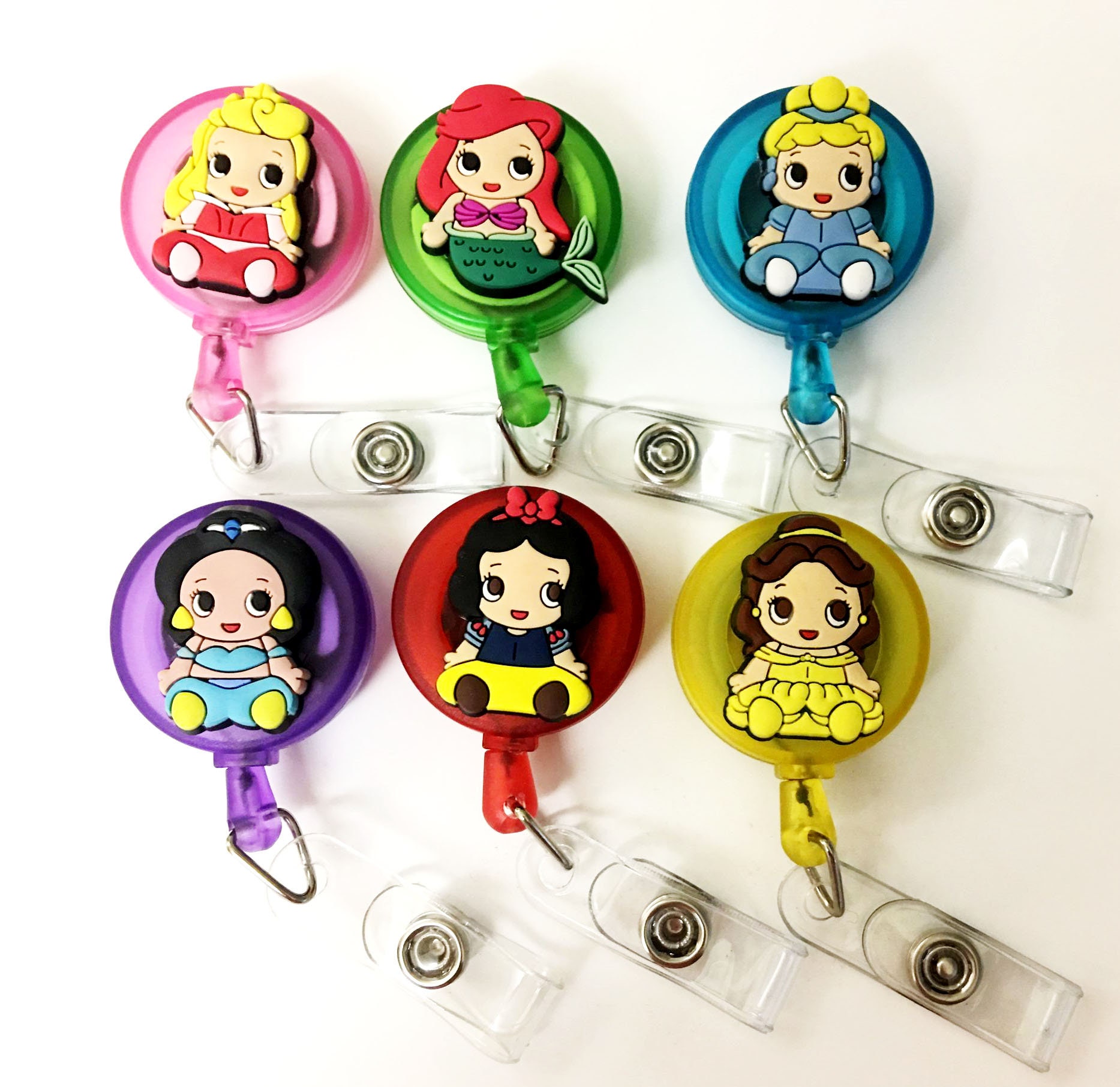 Sale Prinzessinnen Niedlichen Cartoon-Charakter Einziehbare Id-Abzeichen Reel Id-Abzeichen-Halter - Teach Nurse Coworker Geschenke Abzeichen Sale Prinzessinnen Niedlichen Cartoon-Charakter Einziehbare Id-Abzeichen Reel Id-Abzeichen-Halter - Teach Nurse Coworker Geschenke Abzeichen von AZblinger
