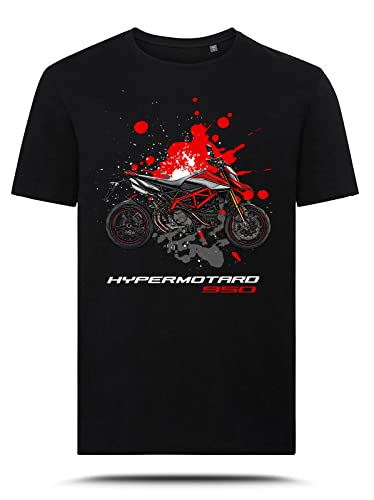 AZgraphishop T-Shirt mit Grafik Hypermotard 950 SP Drawing Style TS-DUC-027, Schwarz , XL von AZgraphishop