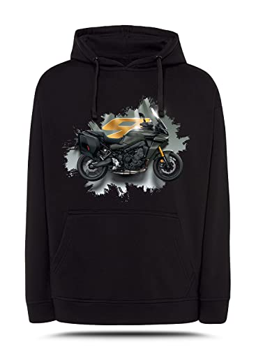 AZgraphishop T-Shirt mit Grafik Tracer 9 GT Camo 2021 On Splatter Style TS-YMH-006, Schwarz , L von AZgraphishop