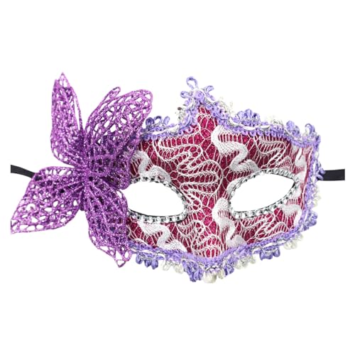 AaaozKjie Maskerade Maske für Damen Kostüm Maske Schwarz Maskerade Masken Schmetterling Karneval Maske Venezianische Party Karneval Abschlussball Zubehör Masken für Mmasquerade Ball von AaaozKjie