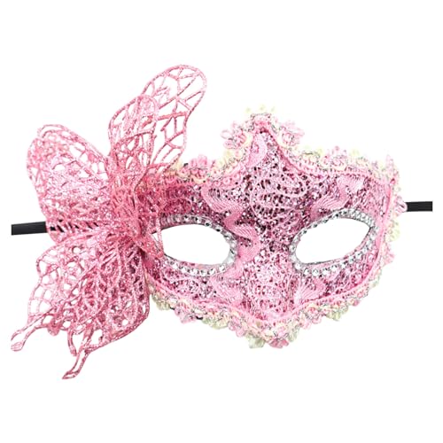 AaaozKjie Maskerade Maske für Damen Kostüm Maske Schwarz Maskerade Masken Schmetterling Karneval Maske Venezianische Party Karneval Abschlussball Zubehör Masken für Mmasquerade Ball von AaaozKjie