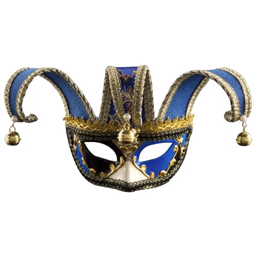 AaaozKjie Venezianische Maske Maskerade Maske für Frauen Vollgesichtsmaske Narrenmaske Karneval Masken für Mmasquerade Kostüm Cosplay Dress Up Zubehör für Party Performance Maske von AaaozKjie