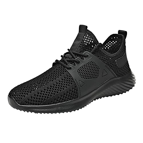 Aahkloijw Sneaker Herren Mesh Aushöhlen Atmungsaktiv Walkingschuhe Straßenlaufschuhe Netzschuhe Casual Laufschuhe Turnschuhe rutschfest Sportschuhe Leichtgewichts Joggingschuhe von Aahkloijw