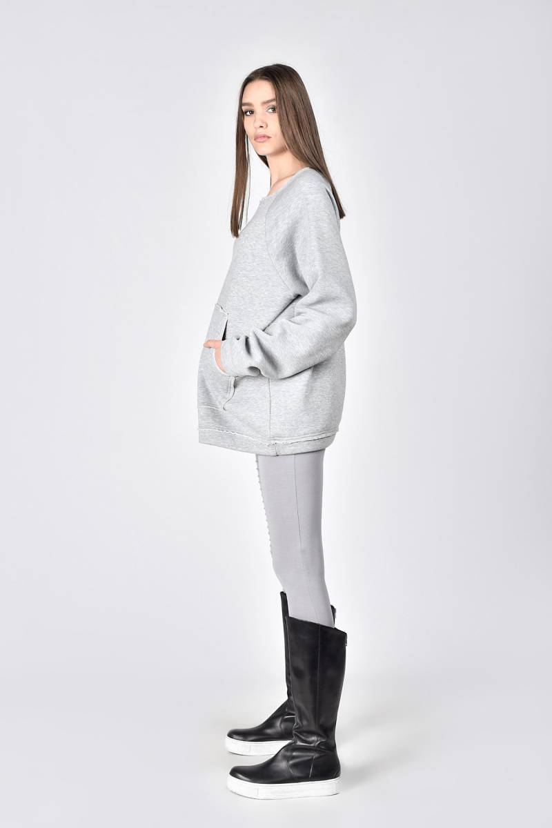 Fronttasche Warmes Sweatshirt A12770 von Aakasha